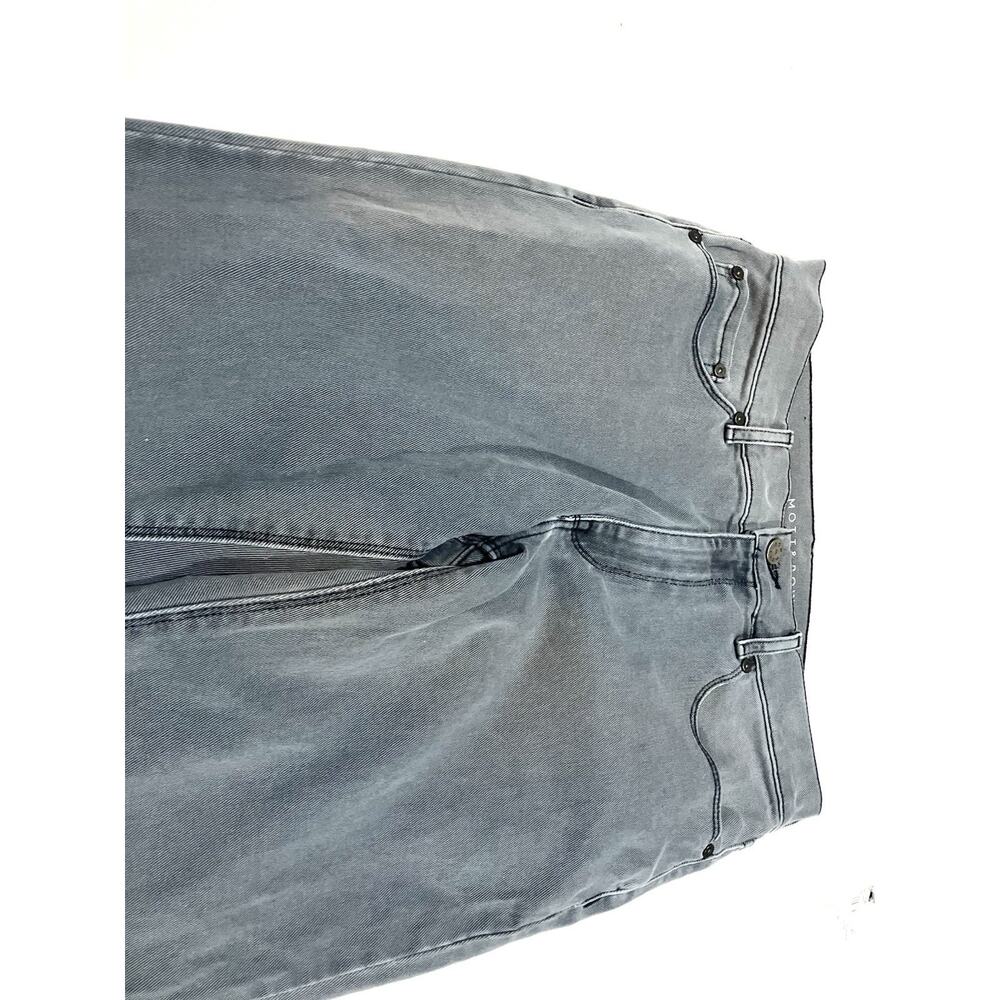 Mott And Bow Slim Straight Jeans Mens 30x32 (Fits 29x30) Gray Stretch Denim - Picture 2 of 12